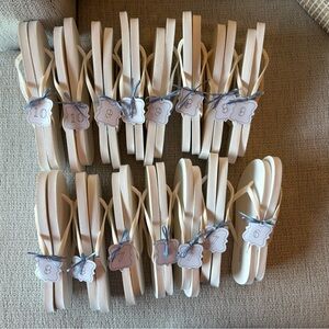 LOT OF 15 PAIRS OF OLD NAVY FLIP FLOPS